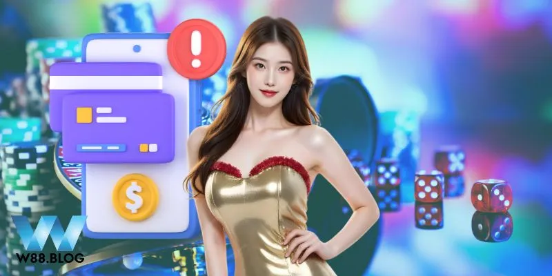 Nguyên nhân gây nên giao dịch rút tiền W88 bị lỗi 