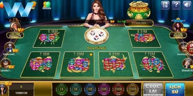 Nick name Nam68 lãi 30 triệu nhờ kinh nghiệm chơi bầu cua W88 trong 30 phút 2 Áp dụng linh hoạt các chiến lược