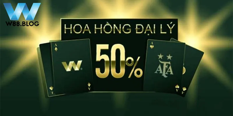 W88 tuyển đối tác làm đại lý cùng phát triển 3 Lợi nhuận và hoa hồng top thị trường