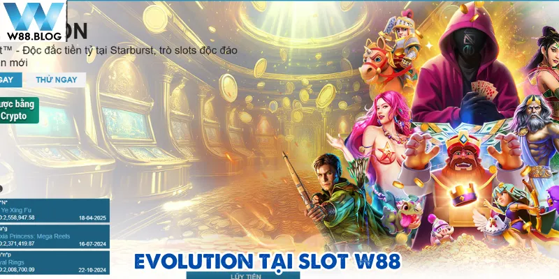 Slot W88 hợp tác cùng nhà phát hành danh tiếng để phát triển sảnh game