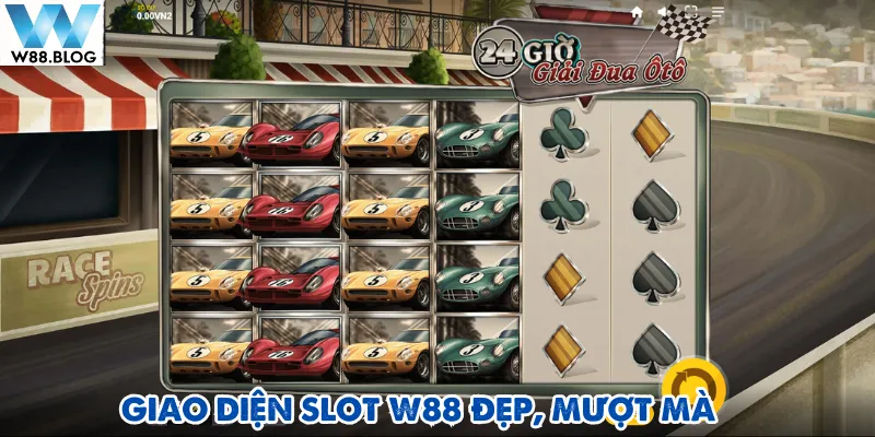 Slot W88 thu hút người chơi nhờ giao diện thiết kế có tính thẩm mỹ cao